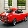 Classic Mazda Red Car Diamond Painting Art