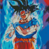 Dragon Ball Z Ultra Instinct Goku Diamond Painting Art