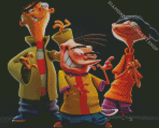 Ed Edd And Eddy Diamond Painting Art