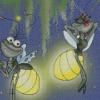 Evangeline And Ray The Firefly Diamond Painting Art