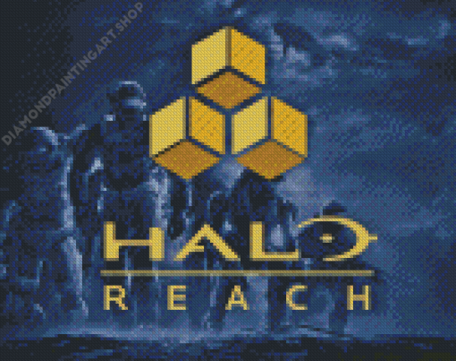 Halo Reach Poster Diamond Painting Art