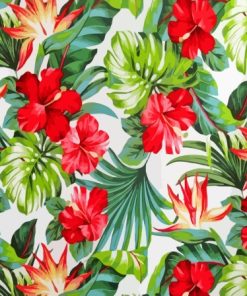 Hawaiian Floral Diamond Painting Art