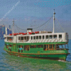 Hong Kong Ferry Diamond Painting Art