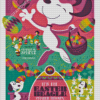 Its The Easter Beagle Charlie Brown Poster Illustration Diamond Painting Art