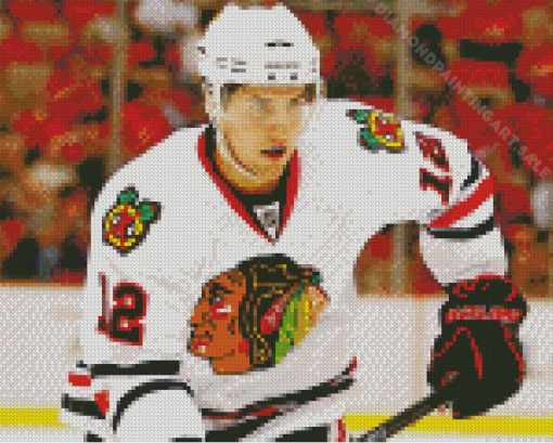 Kyle Beach Chicago Blackhawks Player Diamond Painting Art