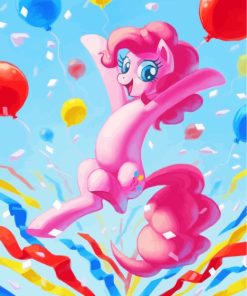 Little Pony Pinkie Pie 1 Diamond Painting Art