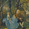 Mr And Mrs Carter Thomas Gainsborough Diamond Painting Art