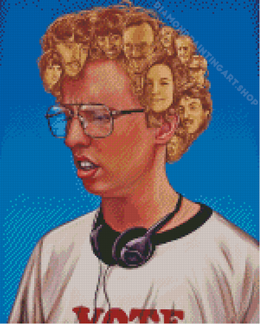 Napoleon Dynamite Diamond Painting Art