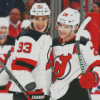 New Jersey Devils Diamond Painting Art