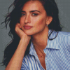 Penelope Cruz Spanish Actress Diamond Painting Art