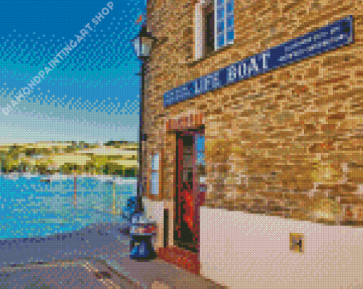 Salcombe Town Diamond Painting Art