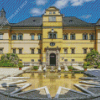 Schlosspark Von Hellbrunn Salzburg Austria Diamond Painting Art