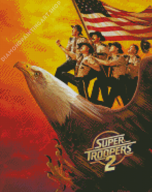 Super Troopers Poster Diamond Painting Art