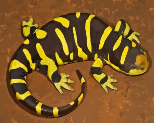 Tiger Salamander Diamond Painting Art
