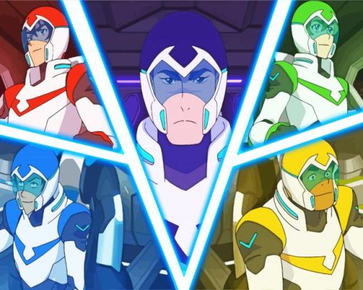 Voltron Diamond Painting Art