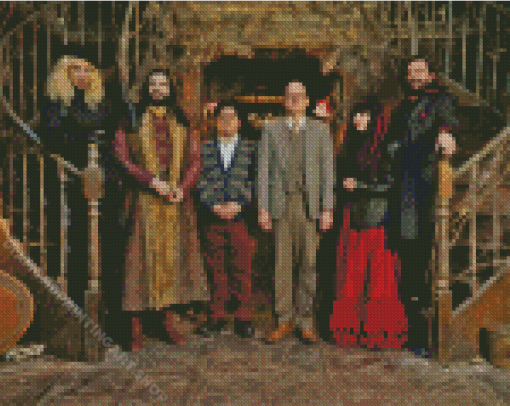 What We Do In The Shadows Movie Characters Diamond Painting Art
