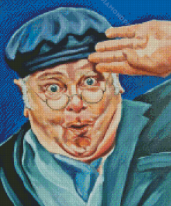 Abstract Benny Hill Actor Diamond Painting Art