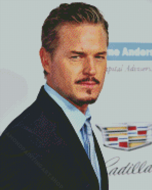 Actor Eric Dane Diamond Painting Art