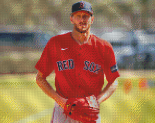 Aesthetic Boston Red Sox Diamond Painting Art