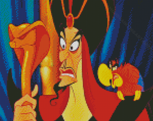 Aesthetic Disney Jafar Diamond Painting Art