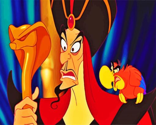 Aesthetic Disney Jafar Diamond Painting Art