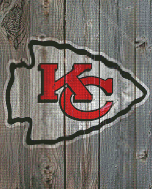 Aesthetic KC Chiefs Diamond Painting Art