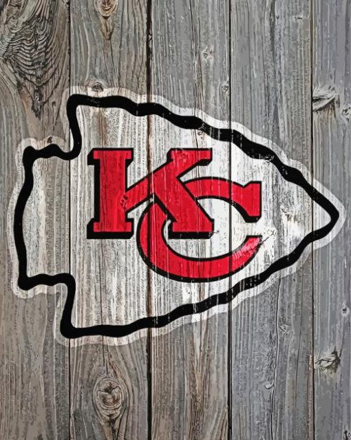 Aesthetic KC Chiefs Diamond Painting Art