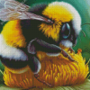 Bee Art Diamond Painting Art