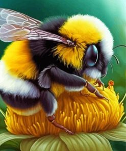 Bee Art Diamond Painting Art