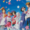 Cool Anohana Diamond Painting Art