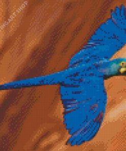 Cool The Lear’s Macaw Diamond Painting Art