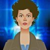 Cool Sigourney Weaver Diamond Painting Art