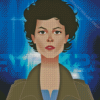 Cool Sigourney Weaver Diamond Painting Art