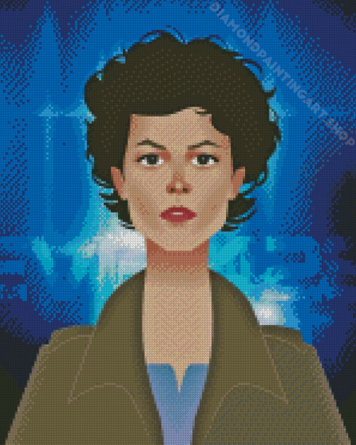 Cool Sigourney Weaver Diamond Painting Art