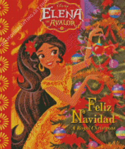 Disney Elena Of Avalor Poster Diamond Painting Art