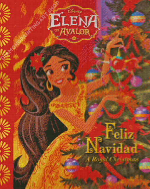 Disney Elena Of Avalor Poster Diamond Painting Art