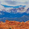 Garden Of The Gods Colorado Landscape Diamond Painting Art