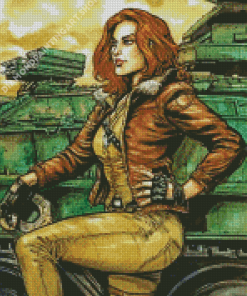 Gi Joe Diamond Painting Art