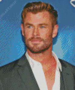The Actor Chris Hemsworth Diamond Painting Art