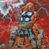 Thor God Of Thunder Diamond Painting Art