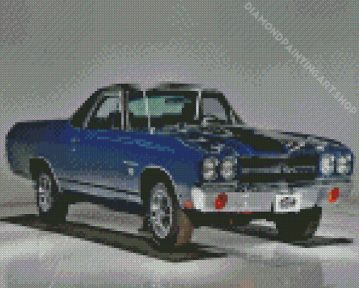 SS El Camino Diamond Painting Art