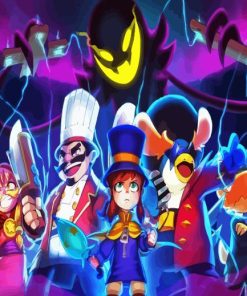 A Hat In Time Diamond Painting Art