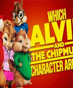 Alvin And The Chipmunks Diamond Painting Art