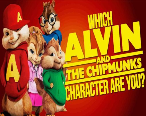 Alvin And The Chipmunks Diamond Painting Art