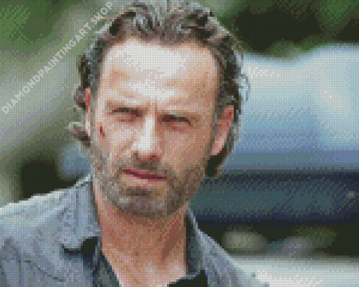 Classy Andrew Lincoln Diamond Painting Art