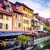 Annecy Town Diamond Painting Art