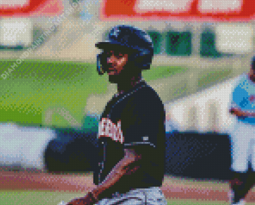 Baseballer Kahlil Watson Diamond Painting Art