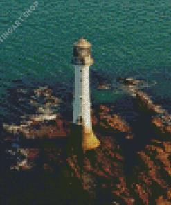 Bell Rock Arbroath Lighthouse Diamond Painting Art