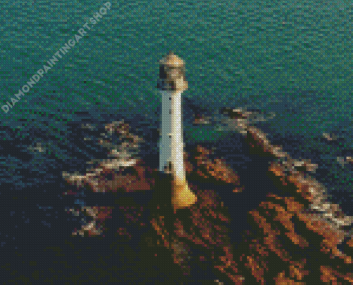 Bell Rock Arbroath Lighthouse Diamond Painting Art