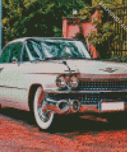 Classic Cadillac 1959 Diamond Painting Art